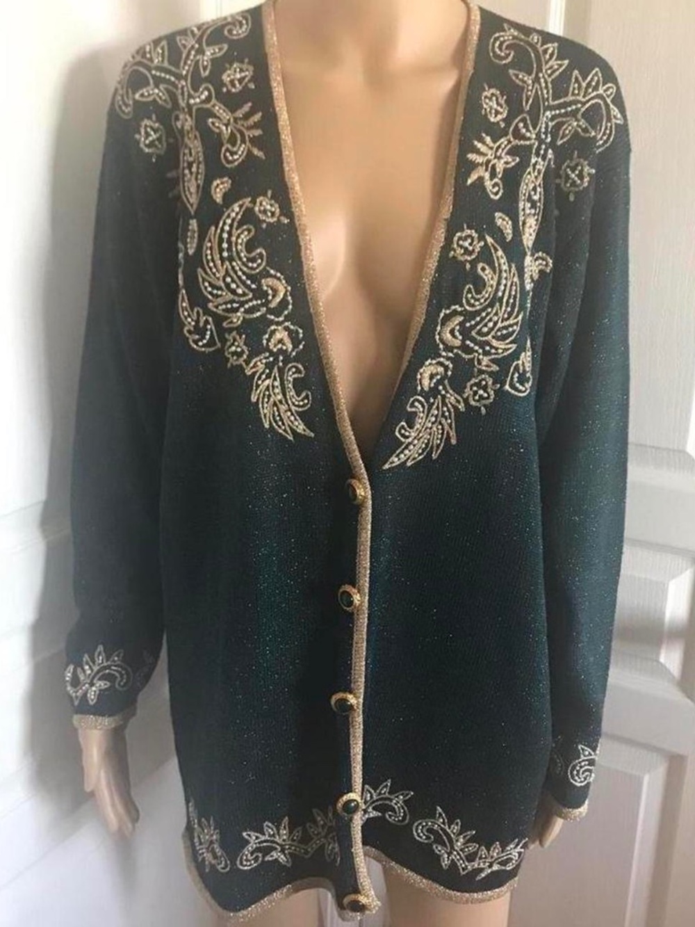 🌹Vintage🌹 Cardigan Size Large
